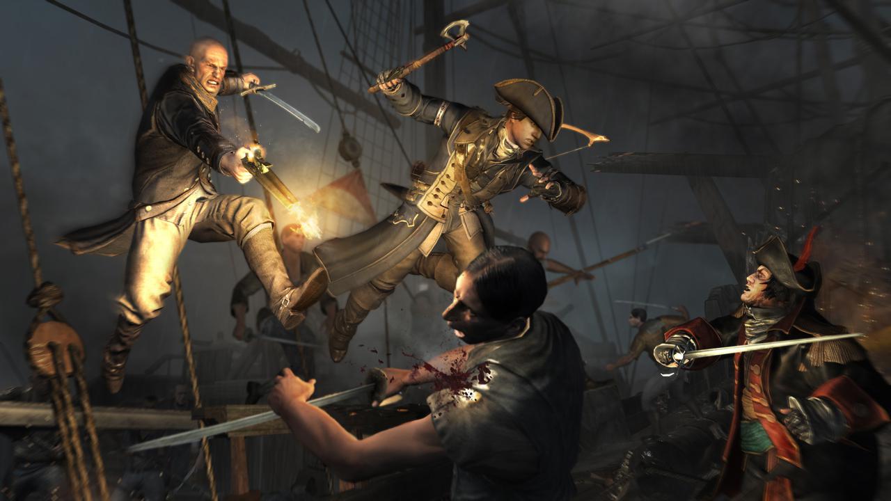 [17/12/2012] Assassin's Creed 3 macht auch auf der Wii U eine gute Figur. (3)