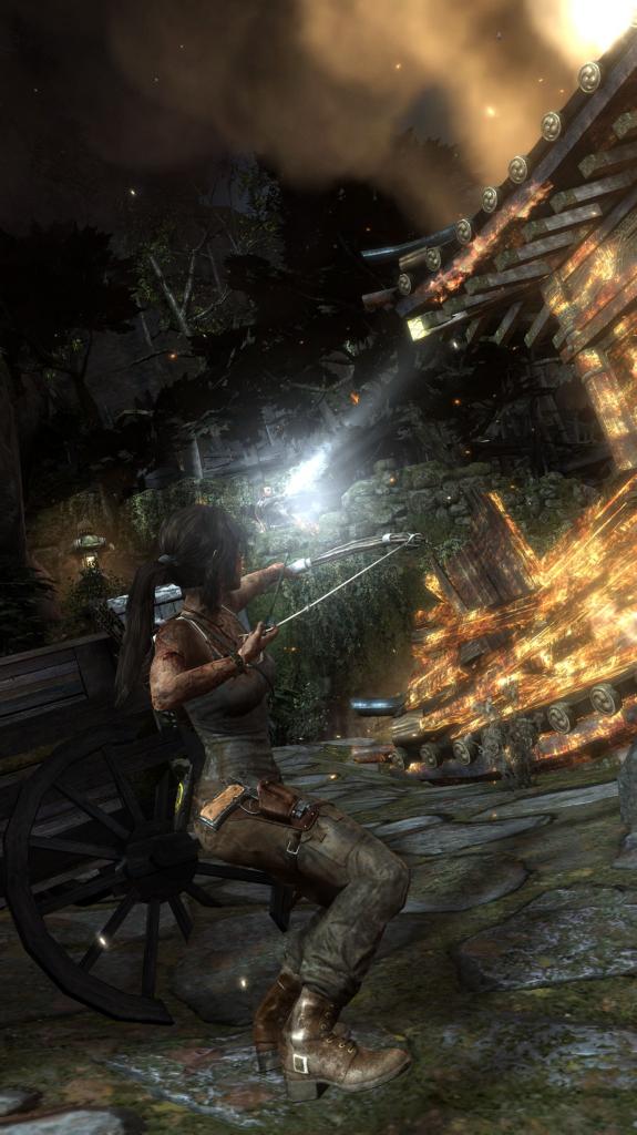 [04/12/2012] Will Lara lautlos vorgehen, hat sie Pfeil und Bogen parat.