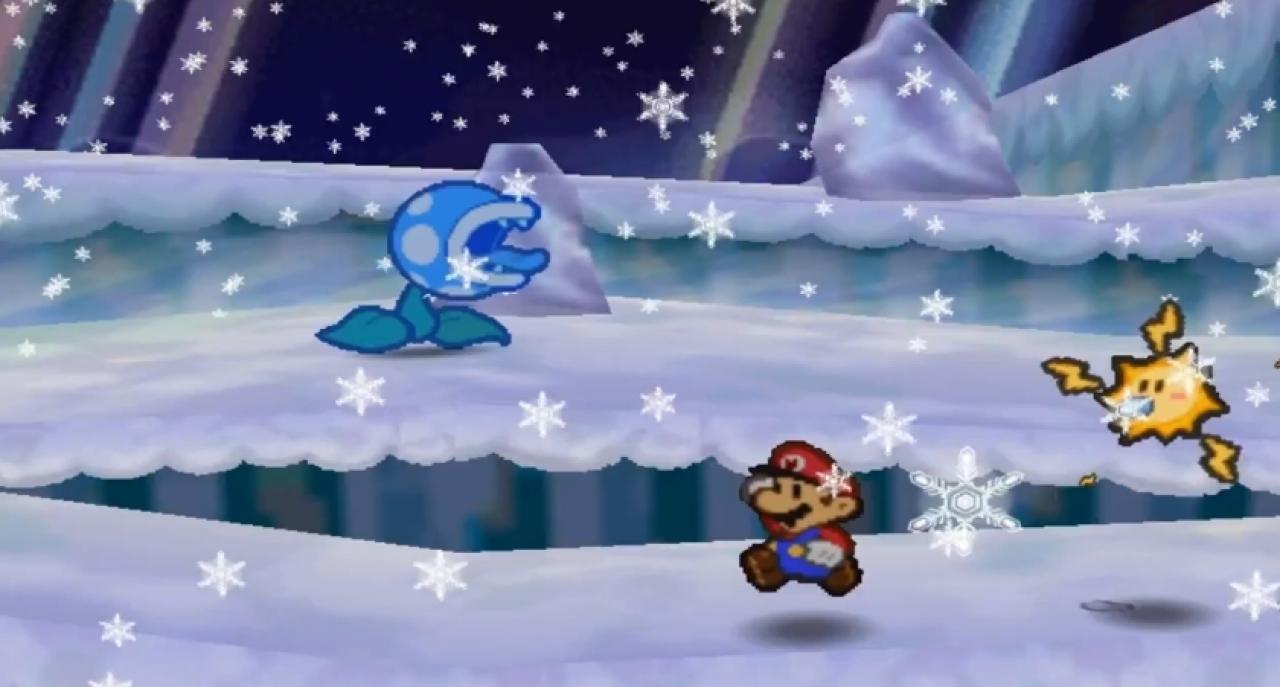 [07/12/2012] Marios erstes Abenteuer im Papier-Look.