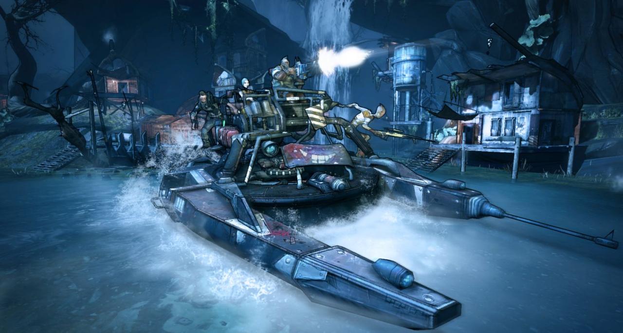 [10/01/2013] Das neue Vehikel, eine Art Hovercraft, gibt es in drei Ausführungen: Mit Flammenwerfer, Schock-Haftminen oder Korrosiv-Granaten. 