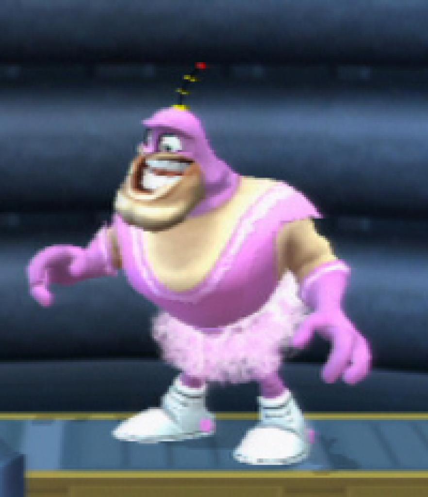 [26/01/2013] Auch mit Tutu macht Qwark eine annehmbare (...) Figur.