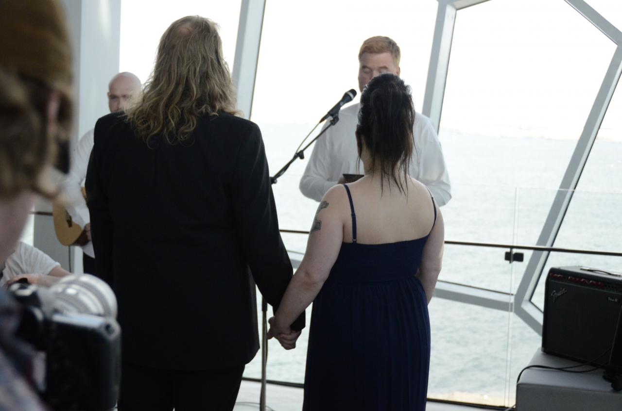 [03/05/2013] Dieses glückliche Paar heiratet nach 13 Jahren Beziehung auf dem Fanfest: 