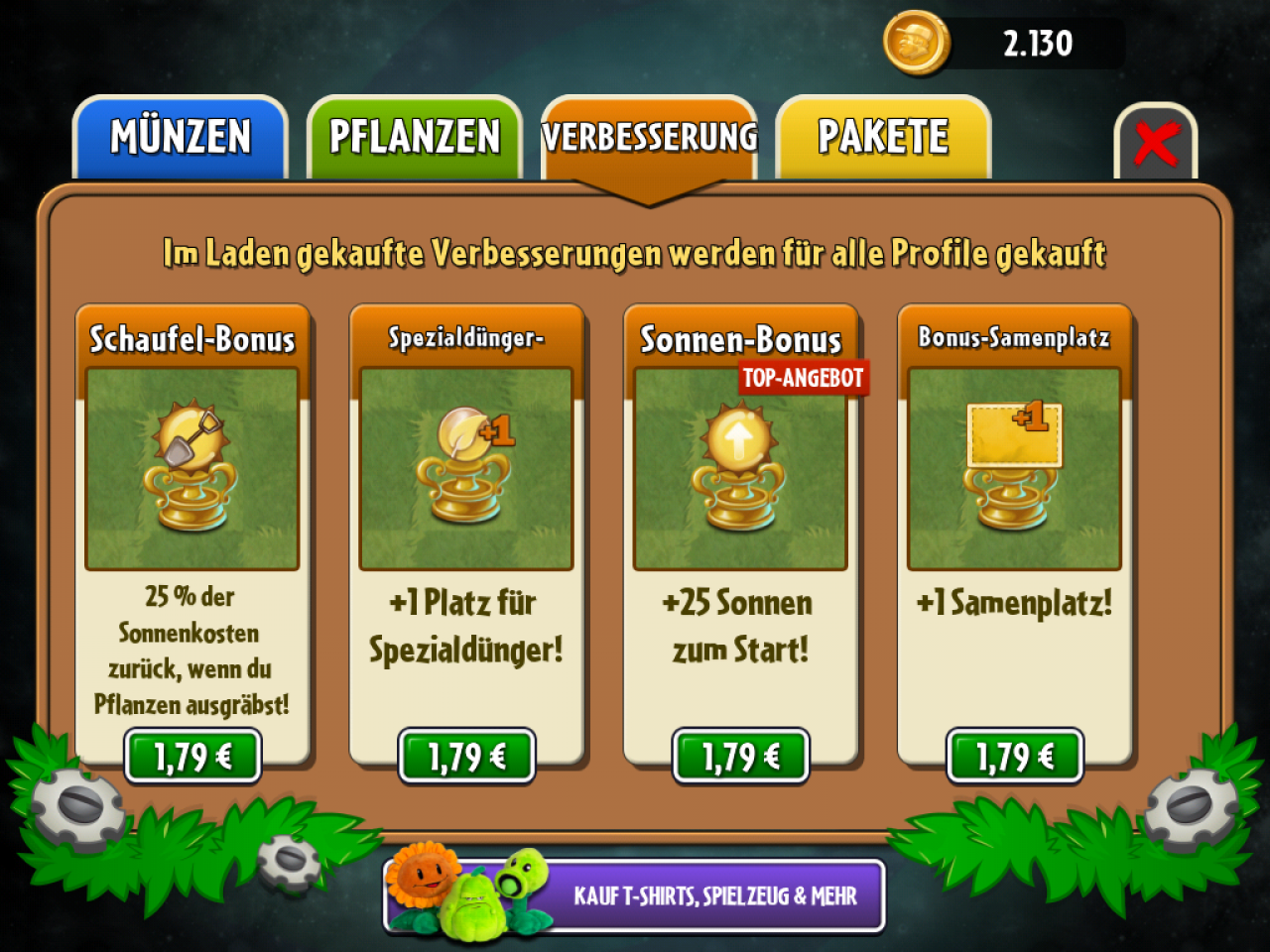 [11/07/2013] Plants vs. Zombies 2: It's about Time im iPad-Test (16)