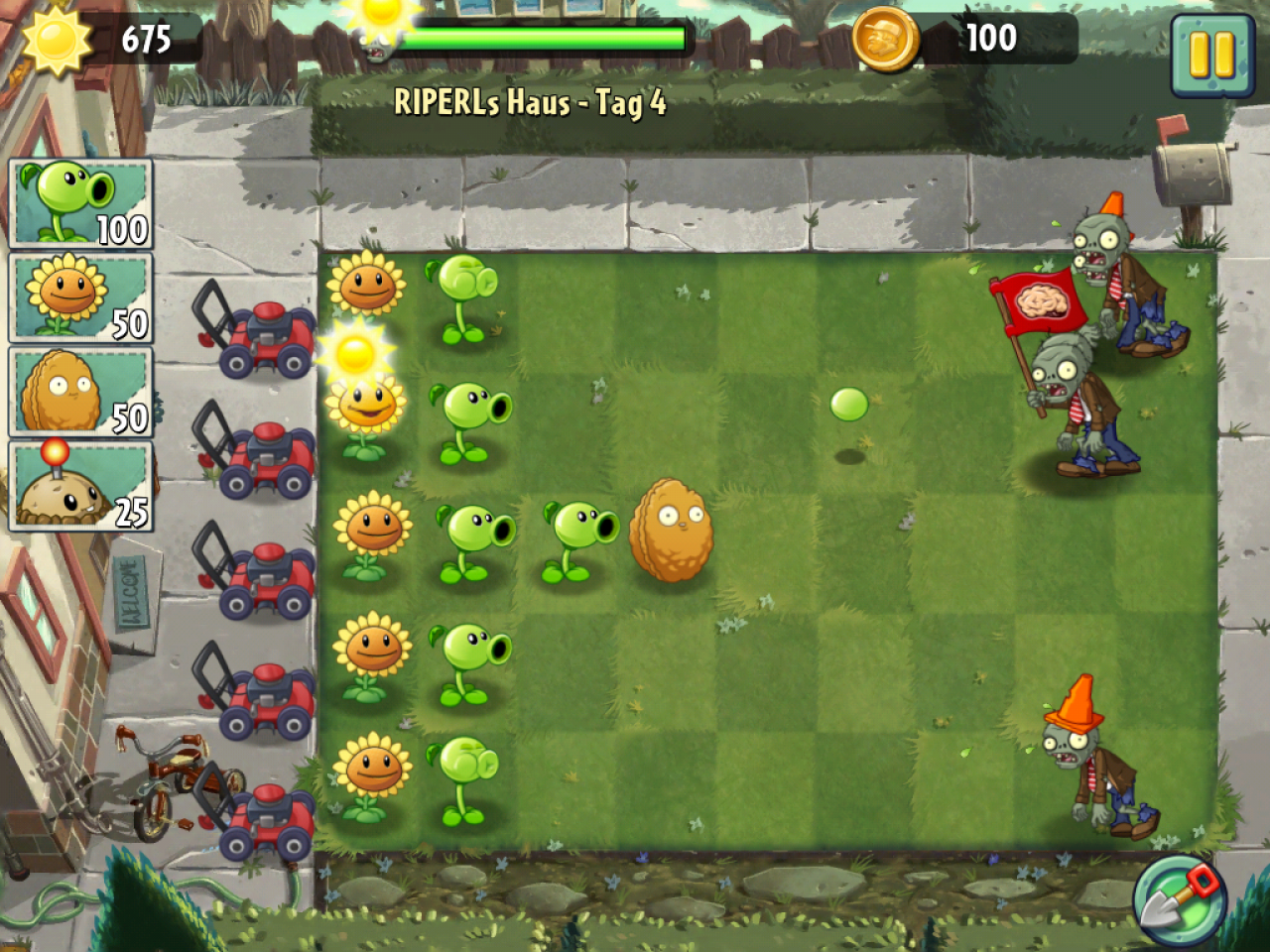 [11/07/2013] Plants vs. Zombies 2: It's about Time im iPad-Test (2)