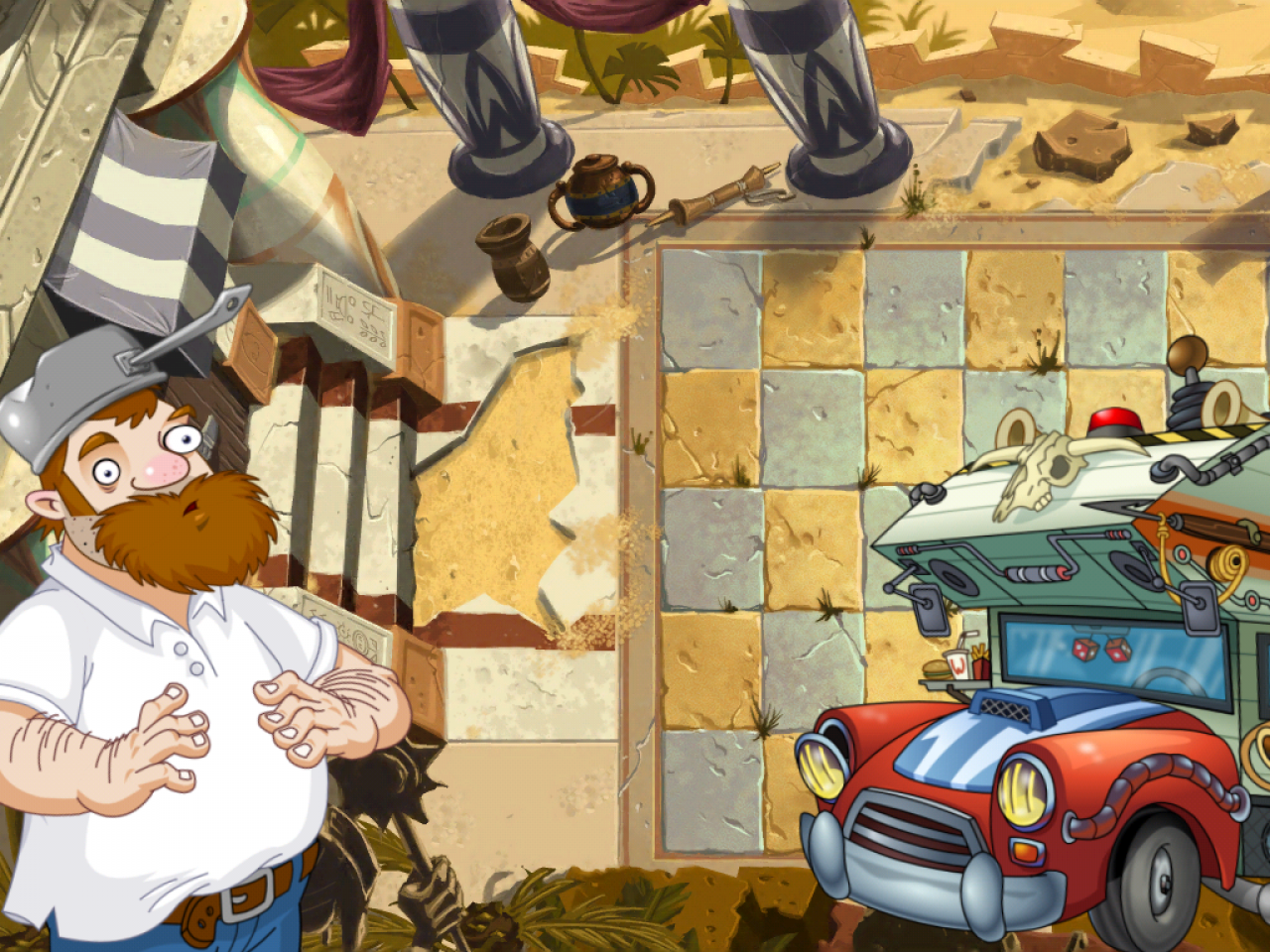 [11/07/2013] Plants vs. Zombies 2: It's about Time im iPad-Test (4)