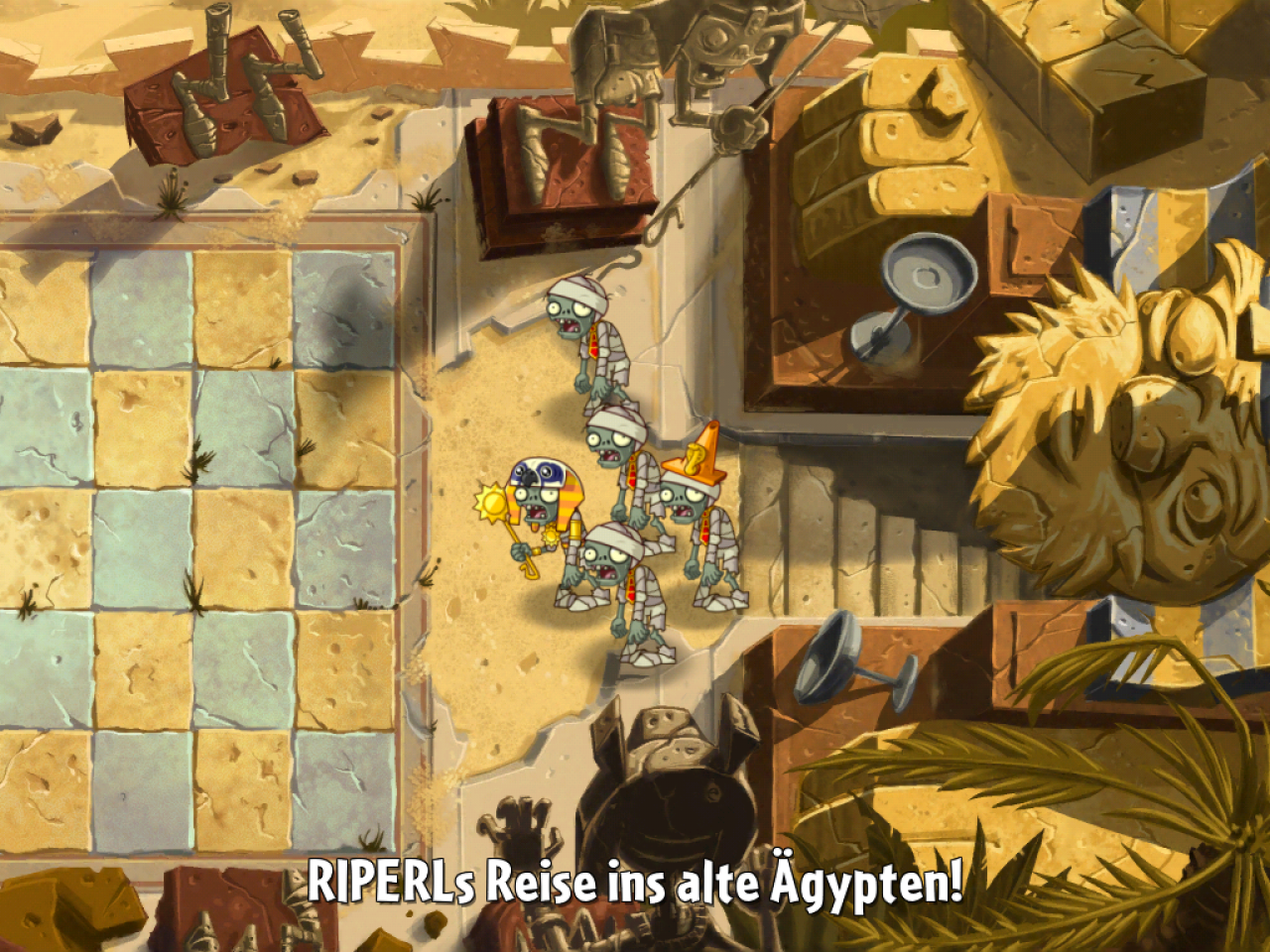 [11/07/2013] Plants vs. Zombies 2: It's about Time im iPad-Test (5)