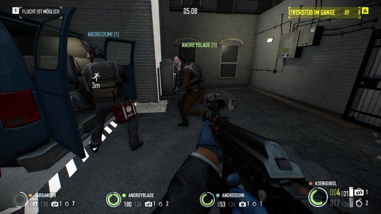 [13/08/2013] Payday 2 im Test: Stolpert bei der Umsetzung der guten Ideen. (5)