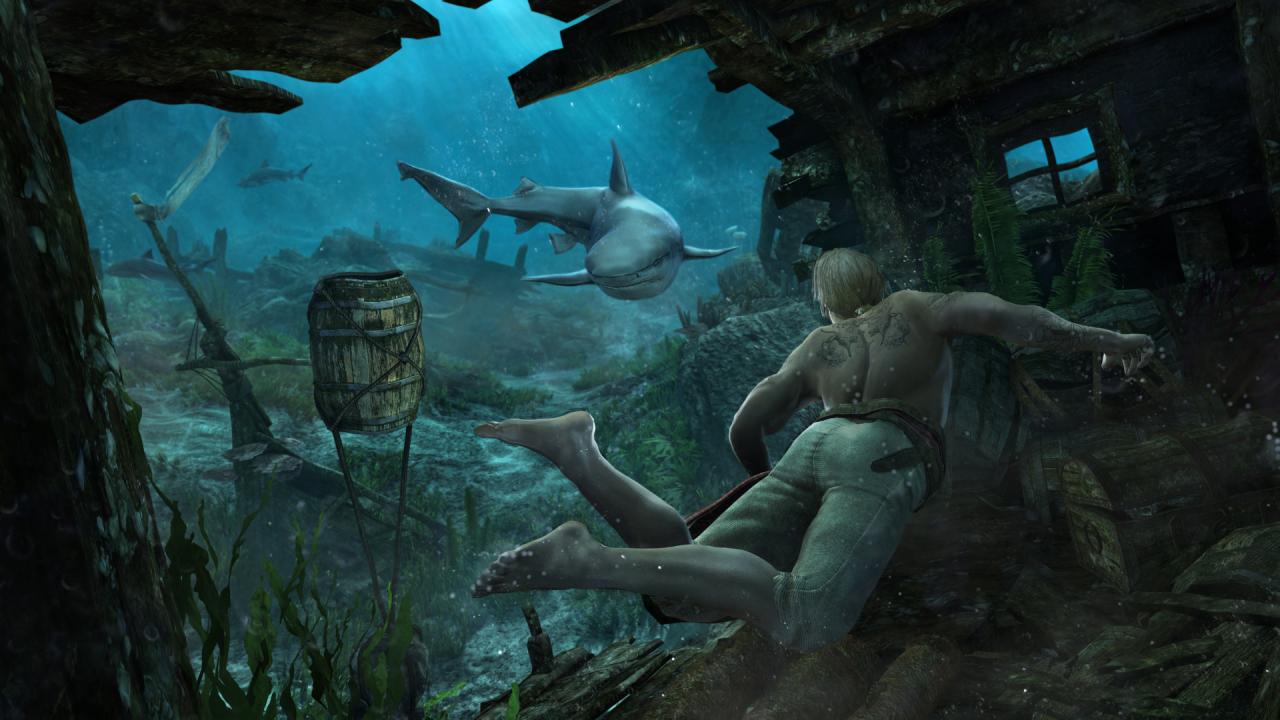 [30/09/2013] Die seltenen Unterwasser-Level steuern sich viel zu schwammig. Hier hätte Ubisoft nachbessern müssen.