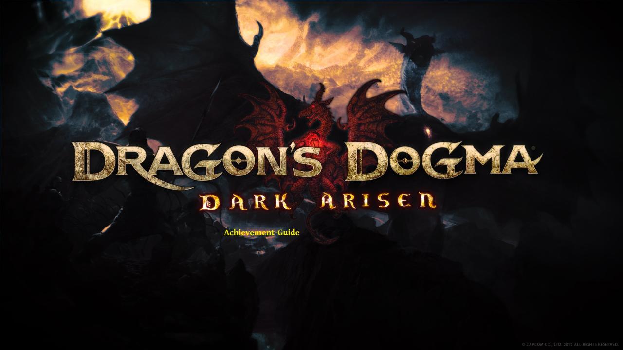 [01/09/2013] Dragon's Dogma - Dark Arisen
