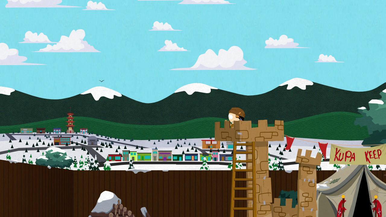 [25/09/2013] South Park ist voller Burgen und magischer Orte.