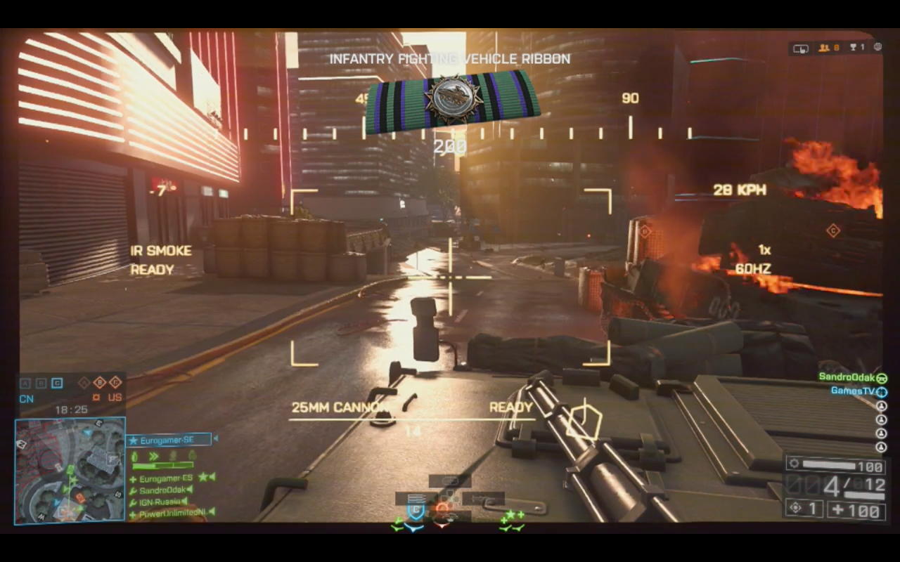 [29/10/2013] Battlefield 4 im Test: Spieglungen am Boden, Schatten in den dunklen Arealen - das Lichtsetting von Battlefield 4 ist fast perfekt.