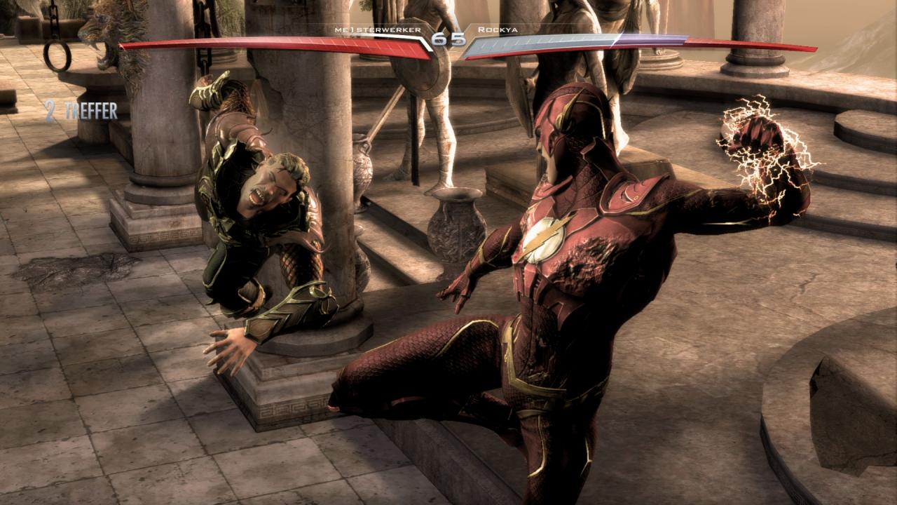 [04/12/2013] Mit dem Kauf der Mortal-Kombat-Rechte gründete Warner Bros. ein neues Entwicklerstudio, das diese Lizenz nun mit dem DC-Universum vereinen sollte. Heraus kam Injustice: Gods Among Us.