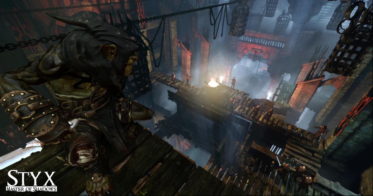 [24/01/2014] Im direkten Kampf ist der Goblin unterlegen - deshalb muss er oft um Gegner herumschleichen.