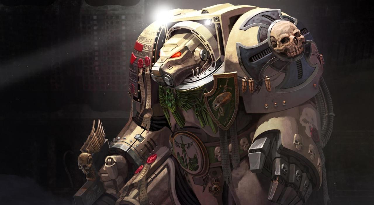 [23/02/2014] Space Hulk: Deathwing in der Vorschau: Nein, dieser Space Marine ist kein wildgewordener, grüner Wissenschaftler... Space Hulks sind viel mehr Raumschiff-Schrottplätze.