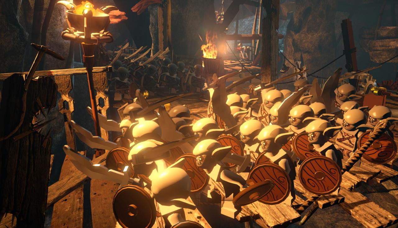 [25/02/2014] Wie die anderen Spiele lebt LEGO: Der Hobbit von seinem Slapstickhumor.