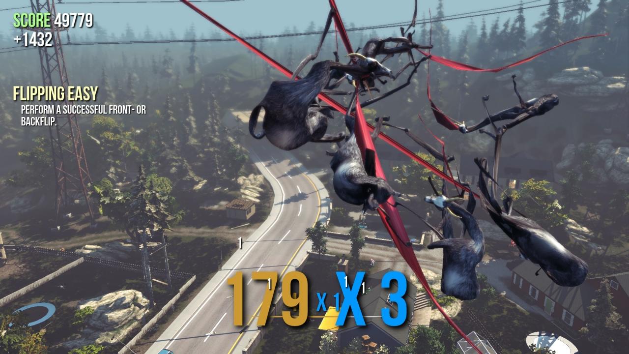 [04/04/2014] Die hyperrealistische Physik macht den Goat Simulator besonders.