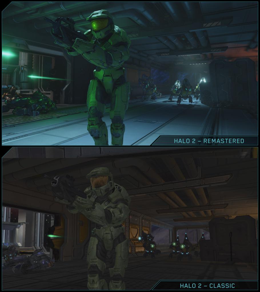 [10/06/2014] Vergleich Original und Remaster: So stark unterscheiden sich die Halo 2 Versionen.