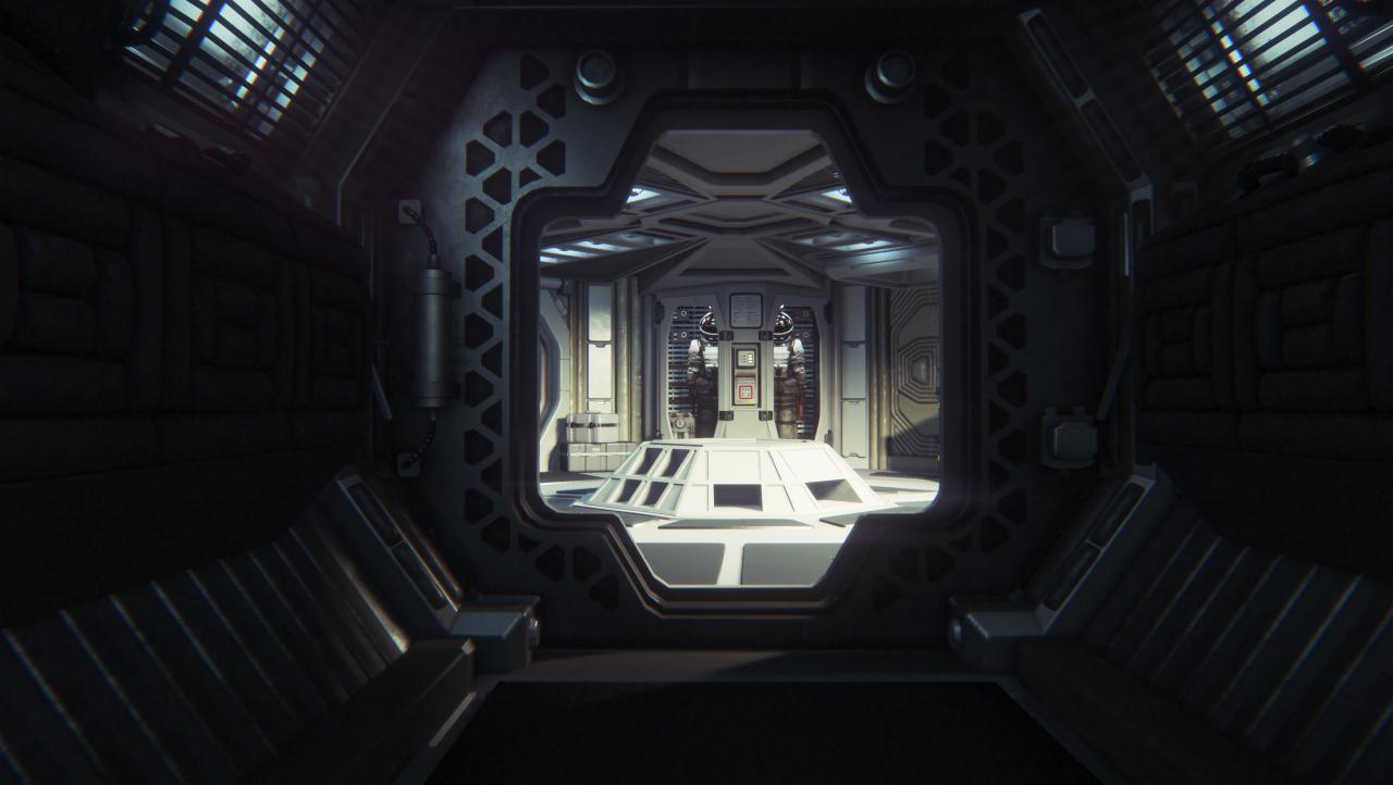 [09/07/2014] Durch solche Gänge rennt Ripley, das Alien oft im Nacken!
