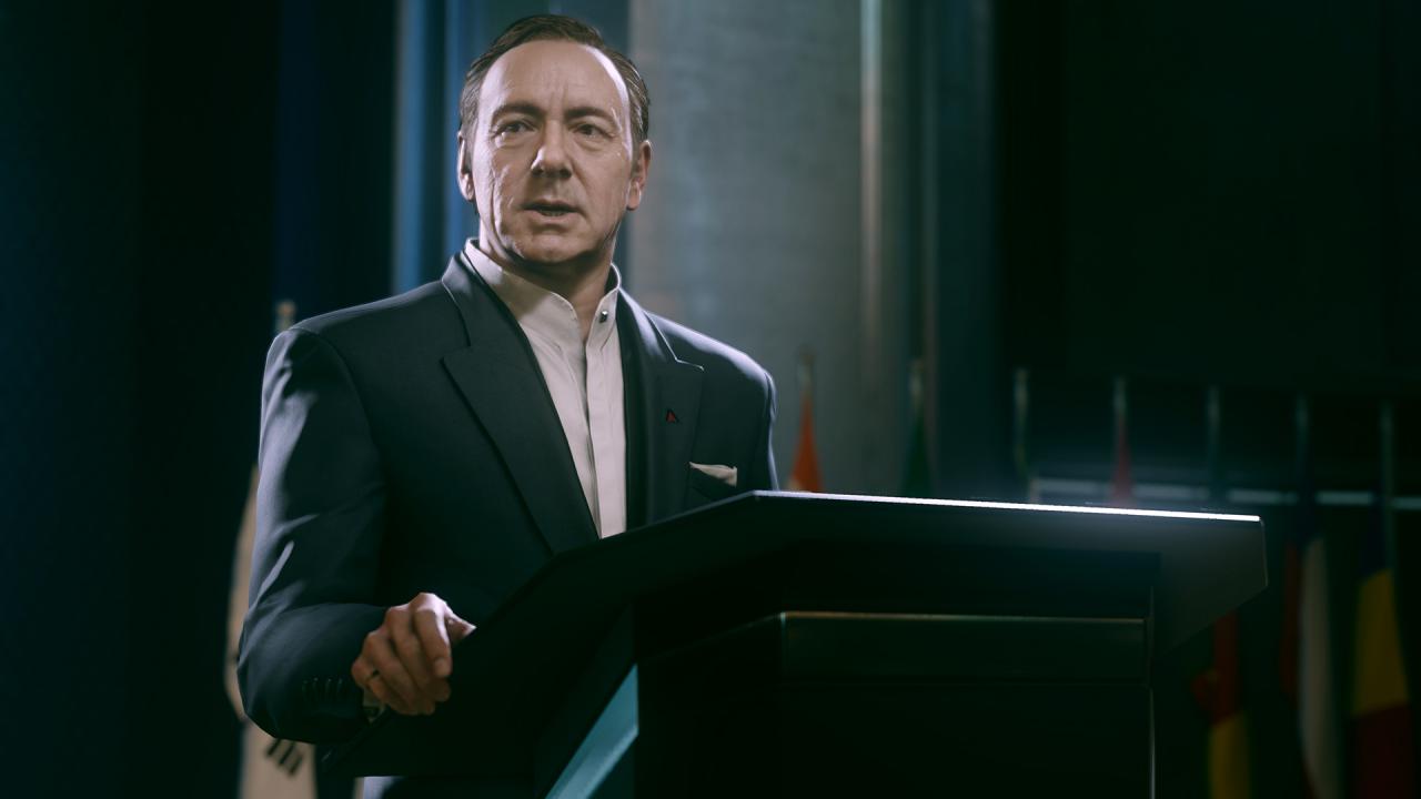 [30/07/2014] Könnte direkt aus House of Cards stammen: Bösewicht Jonathan Irons, brillant gespielt von Kevin Spacey.