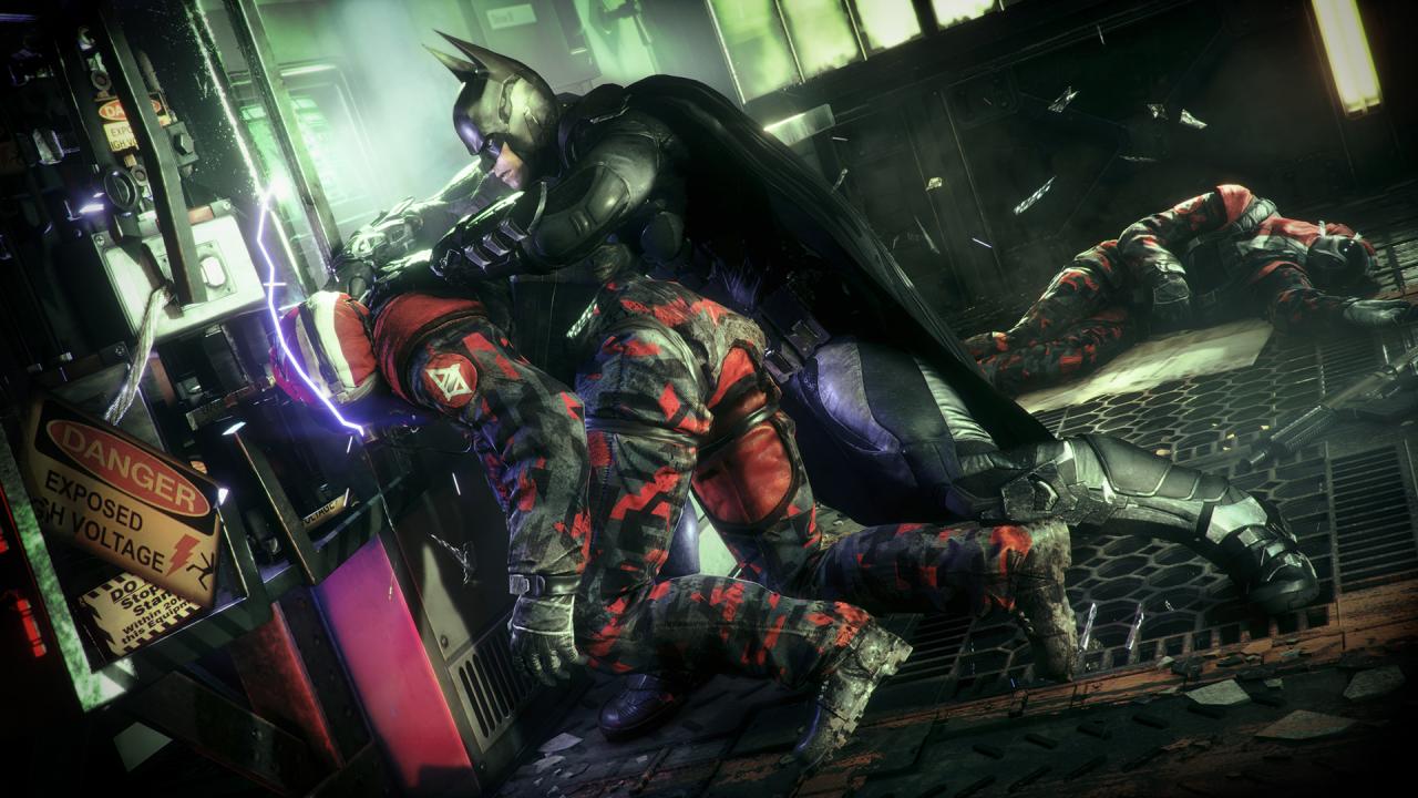 [18/08/2014] Batmans neue Take-Down-Moves schalten bis zu drei Gegner sofort aus.