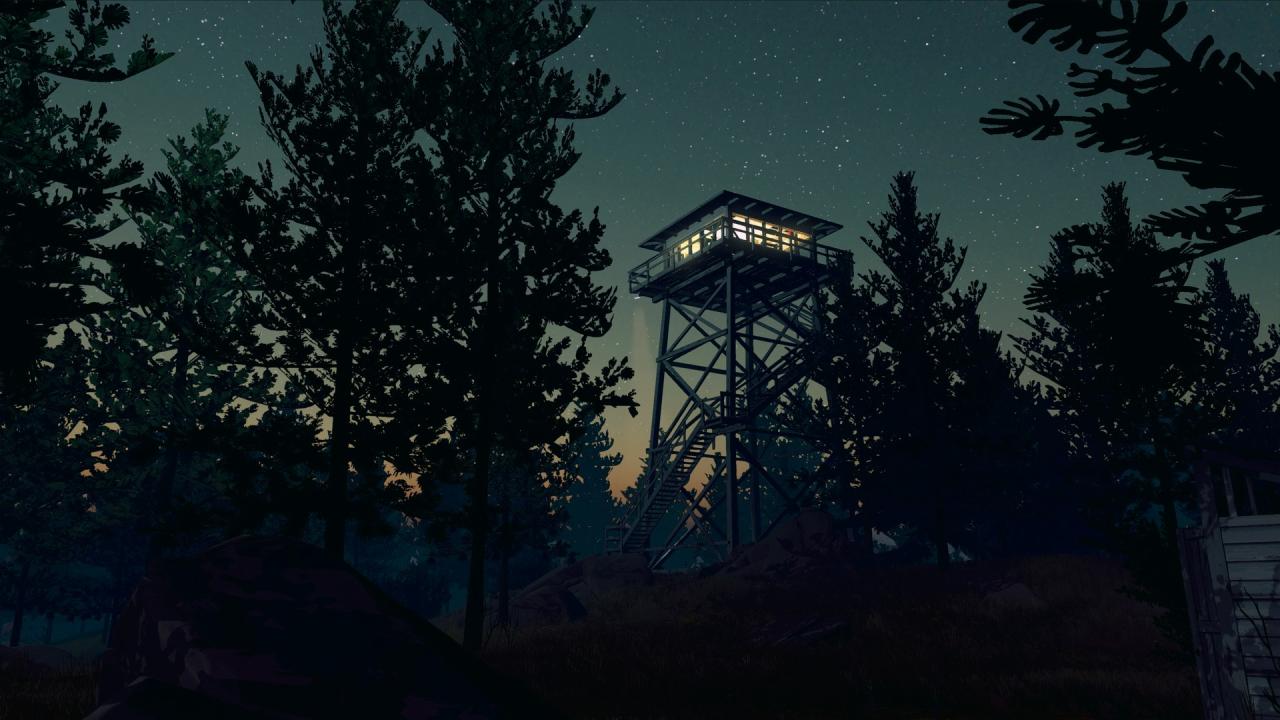 [31/08/2014] Es ist ganz schön gruselig, nachts allein an einem Feuerwachturm mitten im Wald zu sein ... Man kann nie wissen, was oder vielleicht sogar wer hinter dem nächsten Baum auf uns lauert.