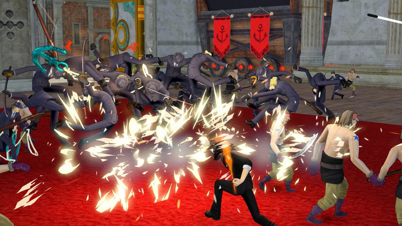 [30/03/2015] Dutzende gleichaussehende Gegner: Im Stil von Dynasty Warriors pflügt man durch Ansammlungen von Feinden.
