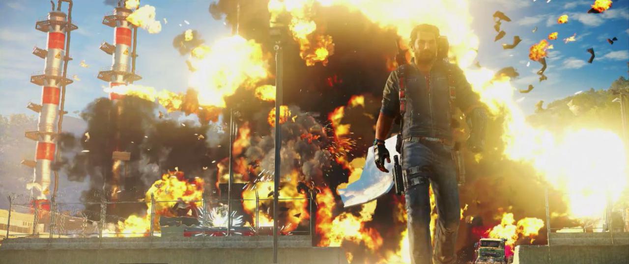 [29/04/2015] Explosionen und Action: Just Cause 3 ist plump wie ein 80er-Actionfilm.