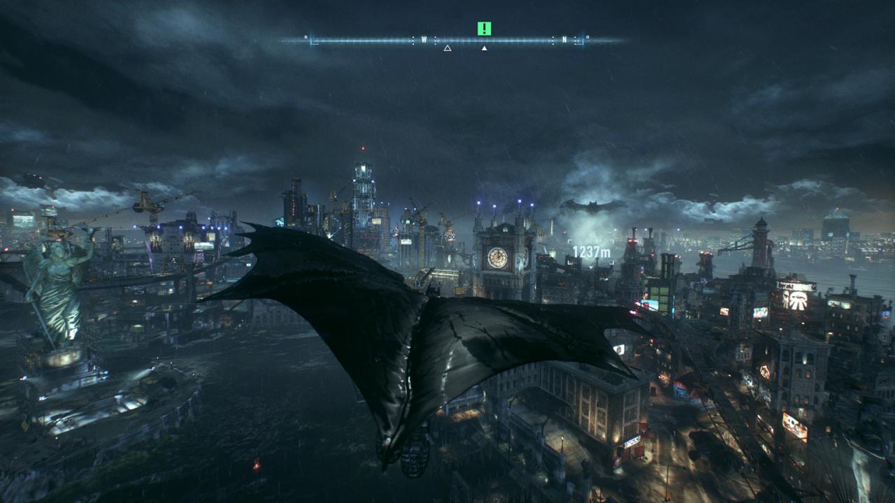 [25/06/2015] Gotham City als neues Revier ist viel größer als Arkham City - und sieht phänomenal aus.
