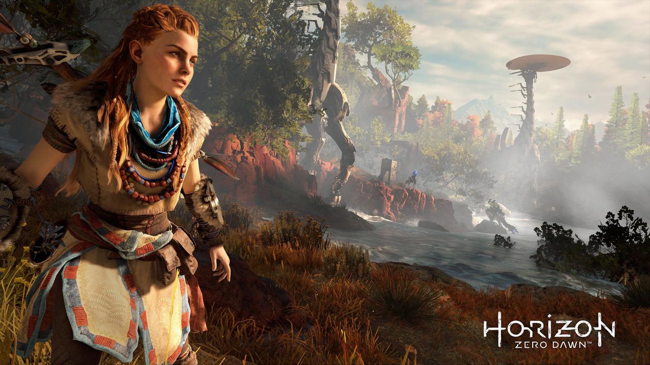 [18/06/2015] Starke Jägerin und Kriegerin: Guerrilla Games punktet mit einer starken, weiblichen Protagonistin.