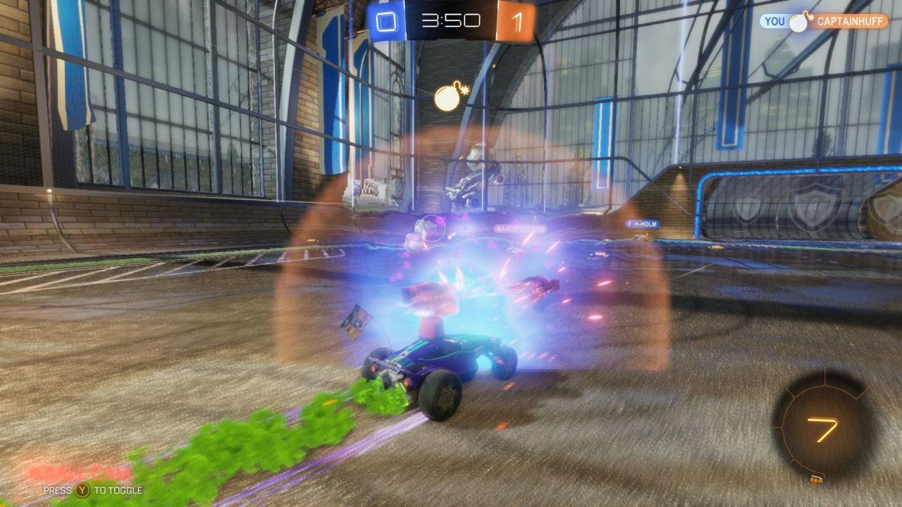 [20/07/2015] Manchmal ist es von Vorteil, einen Gegner per Turbo-Karambolage kurzzeitig aus dem Spiel zu nehmen.