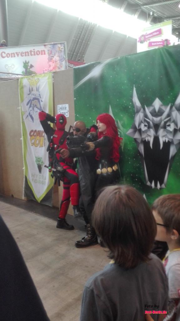 [28/06/2016] ...und hielt Deadpool und Black Widow in Schach