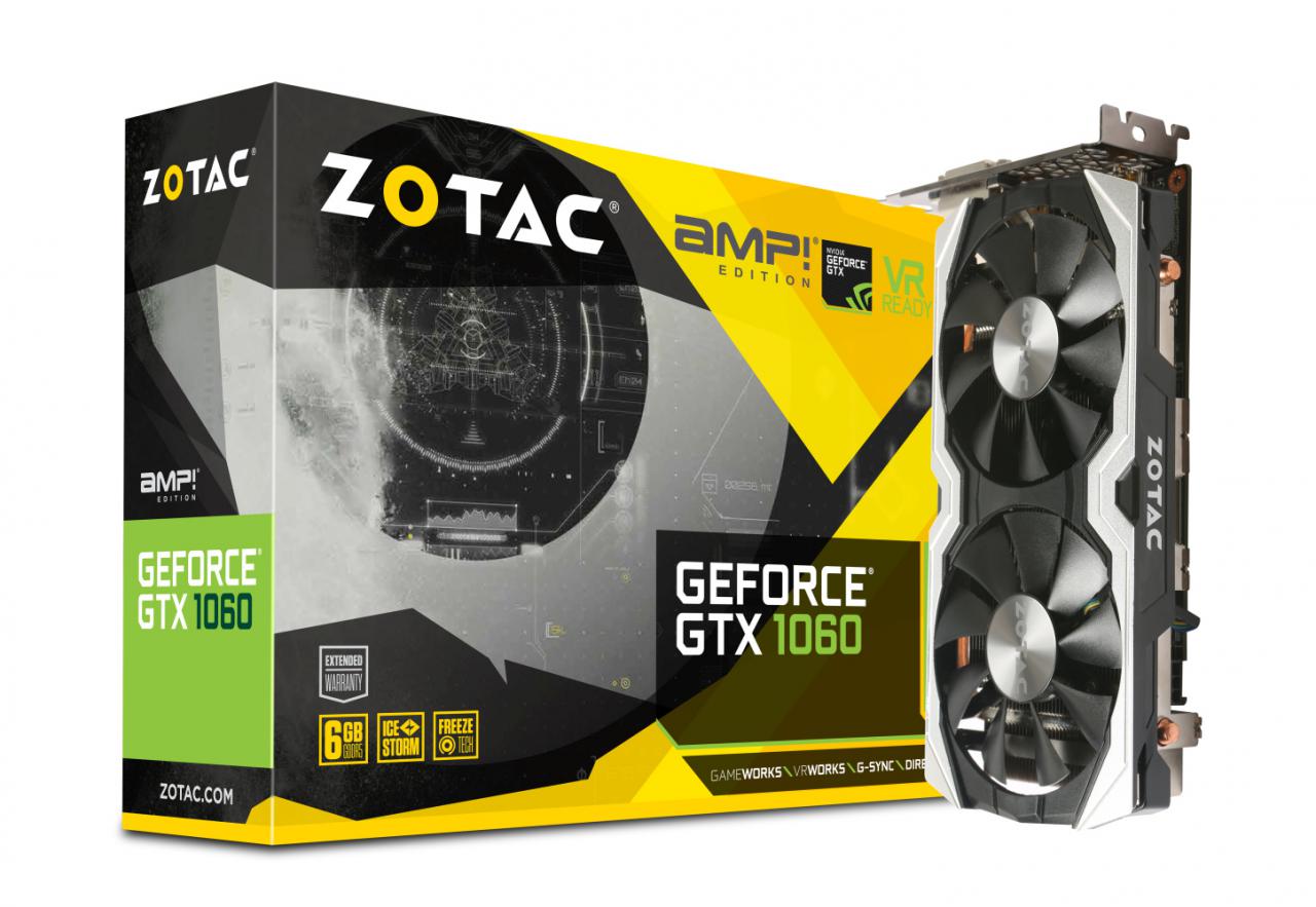 [19/07/2016] Zotac GeForce GTX 1060 AMP 6GB