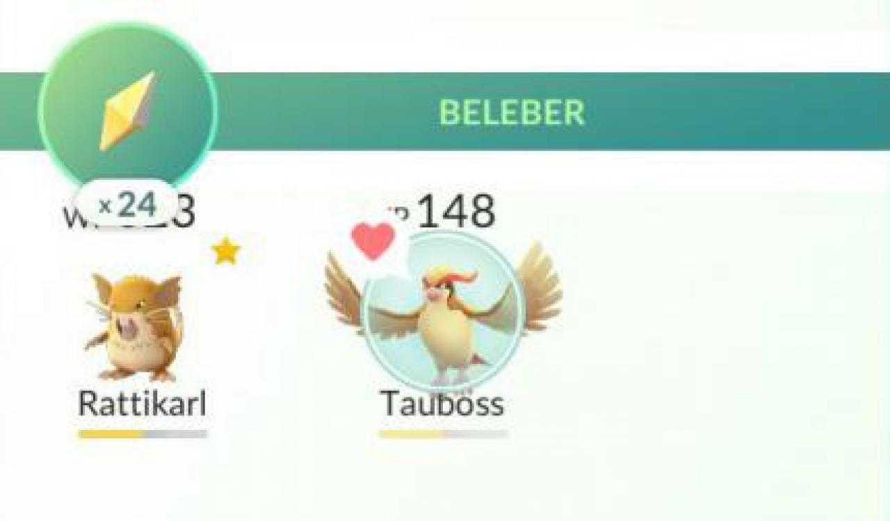 [18/09/2016] Wählt Trank oder Beleber aus und euch wird automatisch angezeigt, auf welche Pokémon ihr sie anwenden könnt.