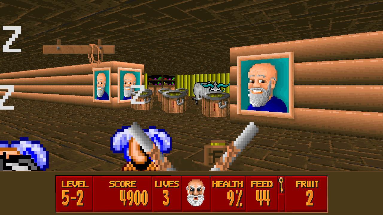 [24/10/2016] Nimm das, Ziege! Und lass es dir schmecken! Super 3D Noah's Ark kombiniert Christentum und harmlosen Shooter-Spaß.