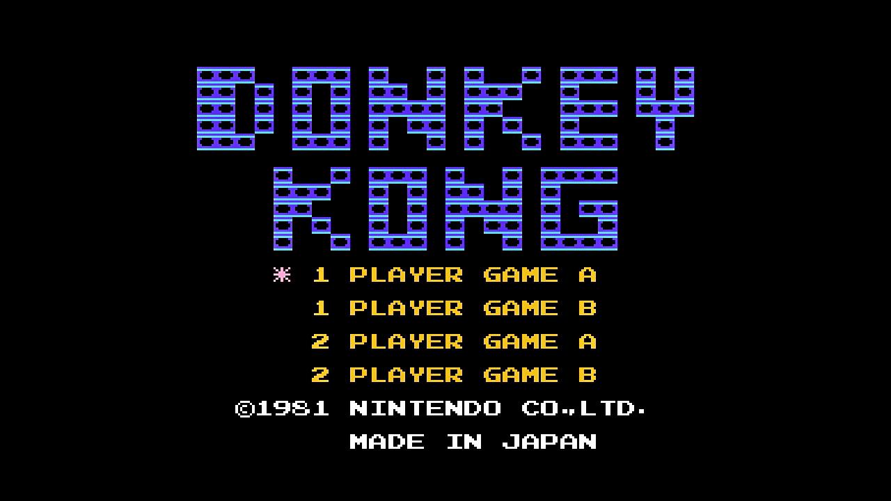 [10/11/2016] Donkey Kong - Noch ein legendärer Klassiker. Dieses kurzweilige Jump & Run hat Mario und Nintendo zu einer großen Karriere verholfen.