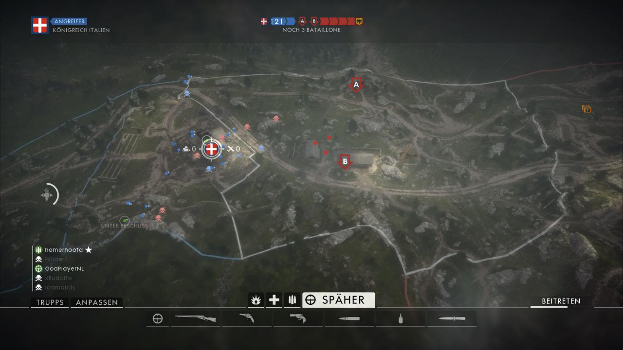 [14/11/2016] BBattlefield 1: Operation Eiserne Linie - Venezianische Alpen: Sektor 2