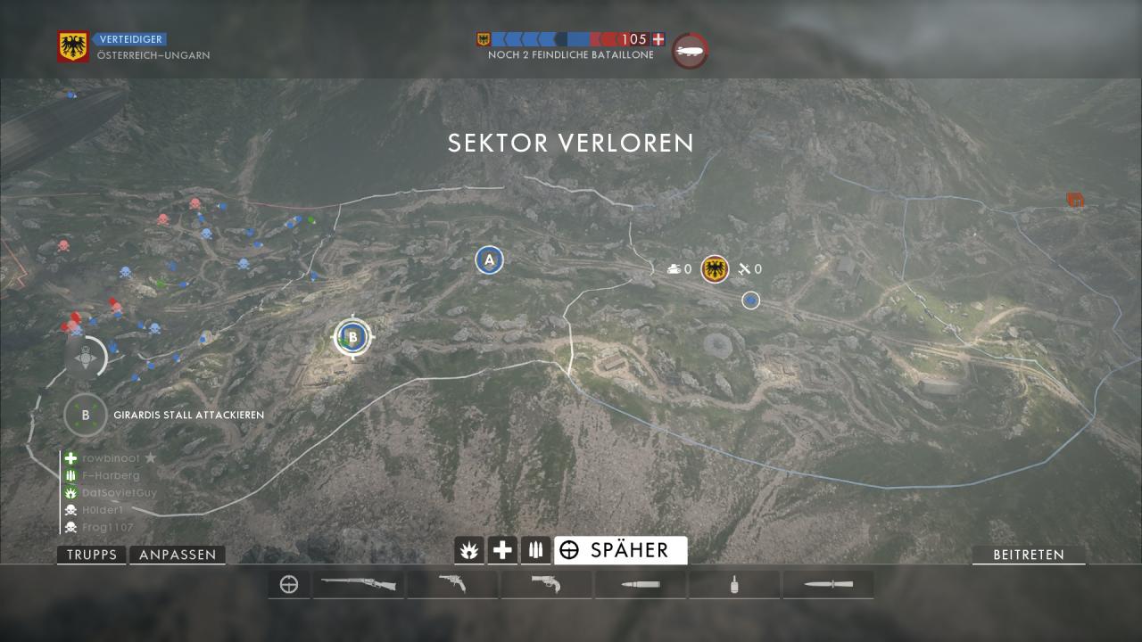 [14/11/2016] Battlefield 1: Operation Eiserne Linie - Venezianische Alpen: Sektor 3