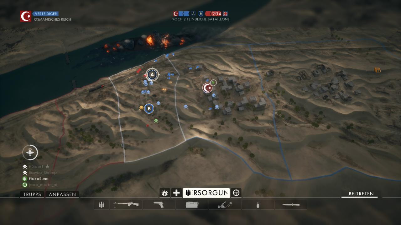 [16/11/2016] Battlefield 1: Operation Öl der Imperien - Suez: Sektor 2