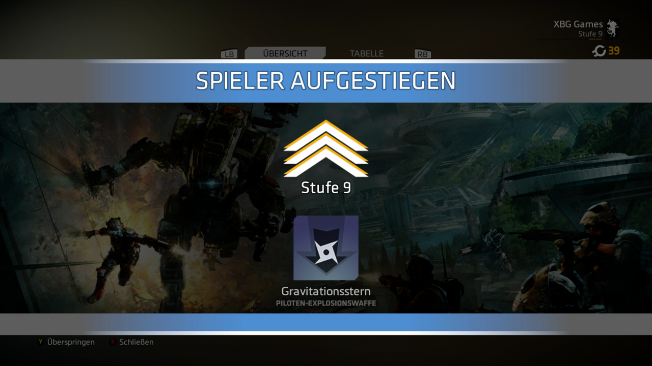[03/11/2016] Steigt ihr in der Stufe auf, erhaltet ihr Belohnungen.