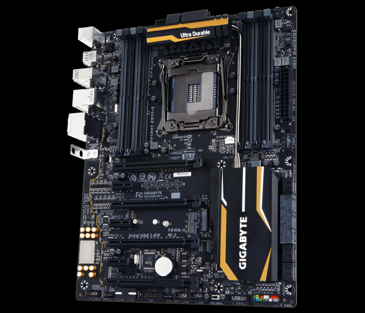 [22/12/2016] Eines der günstigsten Sockel 2011-3-Mainboards: Gigabyte GA-X99-SLI, Preis ab 200 Euro