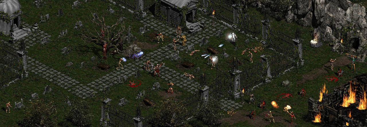 [23/12/2016] Diablo 2 war ein riesiger Schritt für die Serie: 5 Klassen, 4 Akte, Außenlevels, Talentbäume, zahllose Interfaceverbesserungen und massig Beute entzückten die Fans.