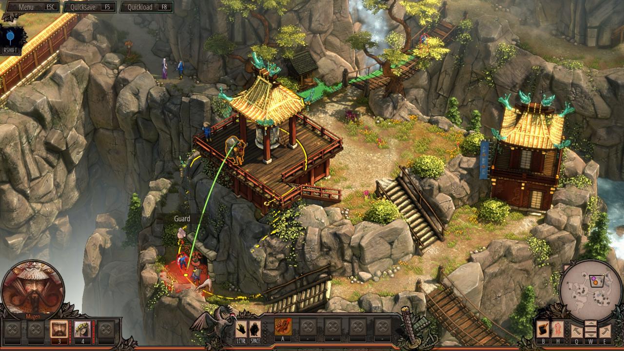 [08/12/2016] Mission 4: Mugen kann auf dieser Map mehrmals Steine auf Gegner werfen und so mehrere Feinde auf einen Schlag ausschalten.