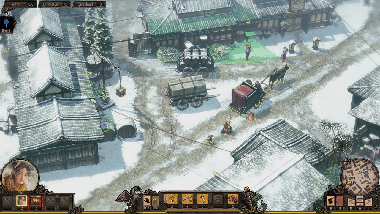 [06/12/2016] Mission 3: Yuki und Mugen verstecken sich im Wagen.