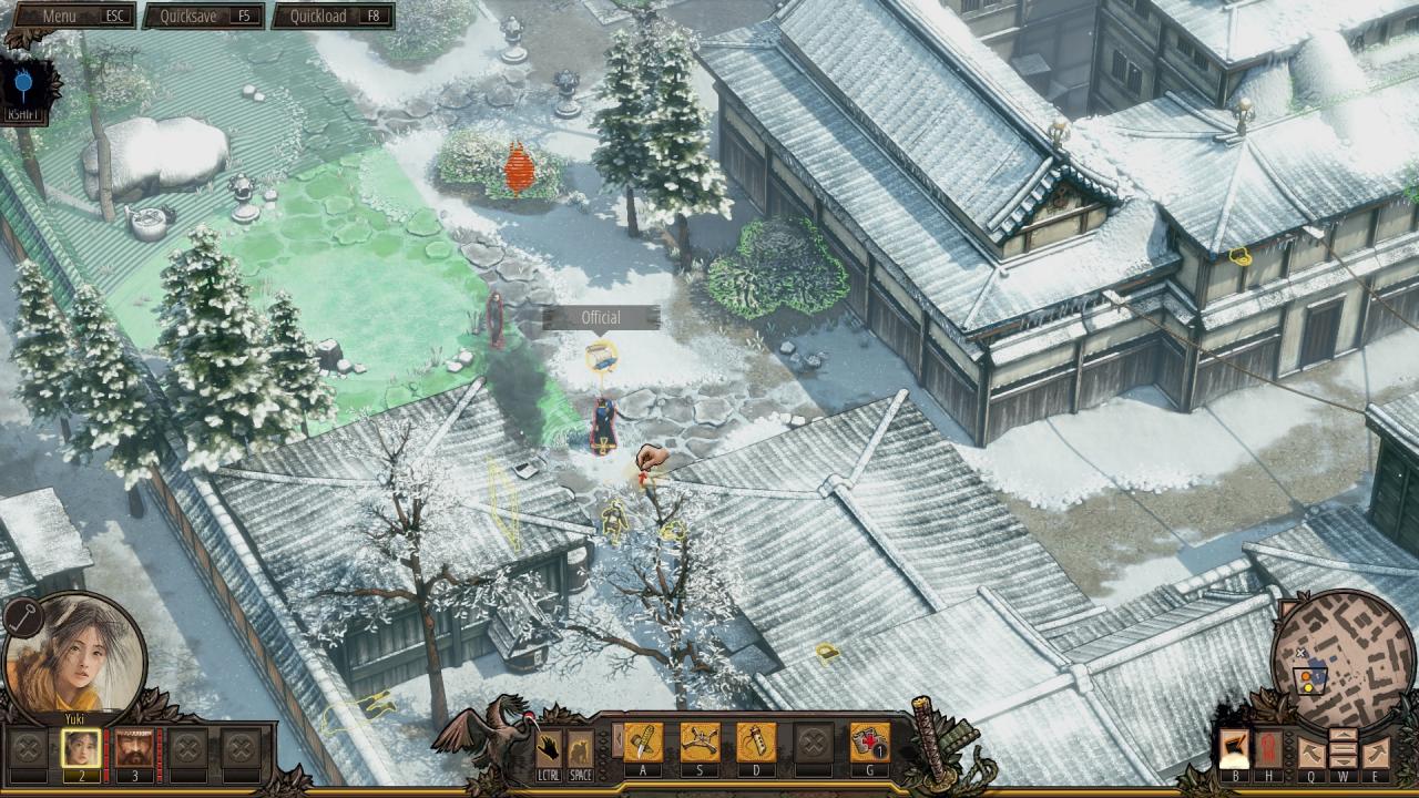 [06/12/2016] Mission 3: Yuki schleicht sich an die Zielperson an und stiehlt die Dokumente.