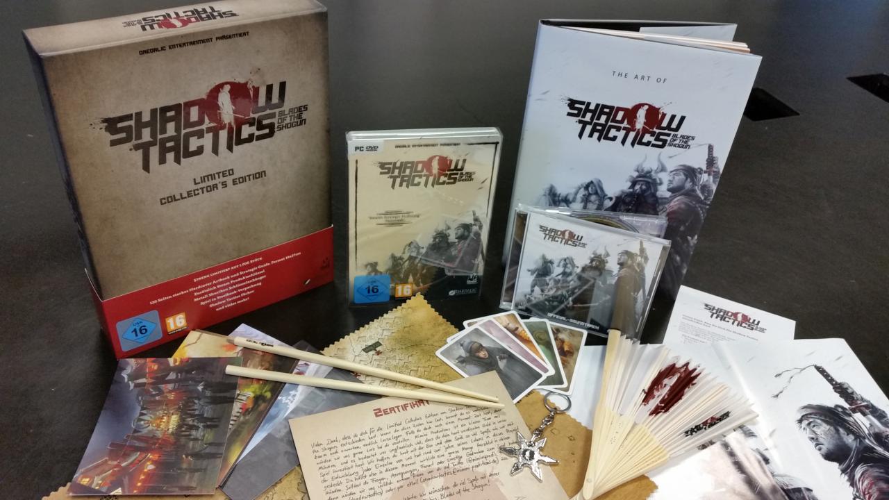 [07/12/2016] Shadow Tactics ist seit dem 6. Dezember 2016 für PC erhältlich. Nächstes Jahr folgen die Konsolenversionen.