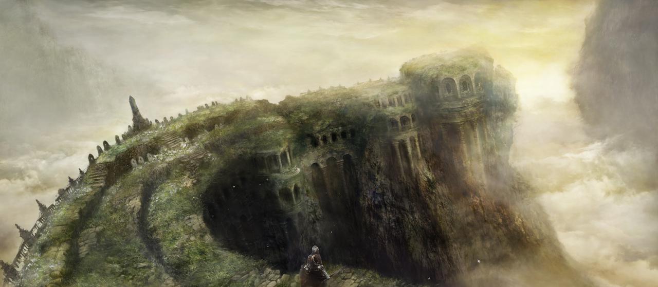 Artwork zum Dark Souls 3 DLC The Ringed City