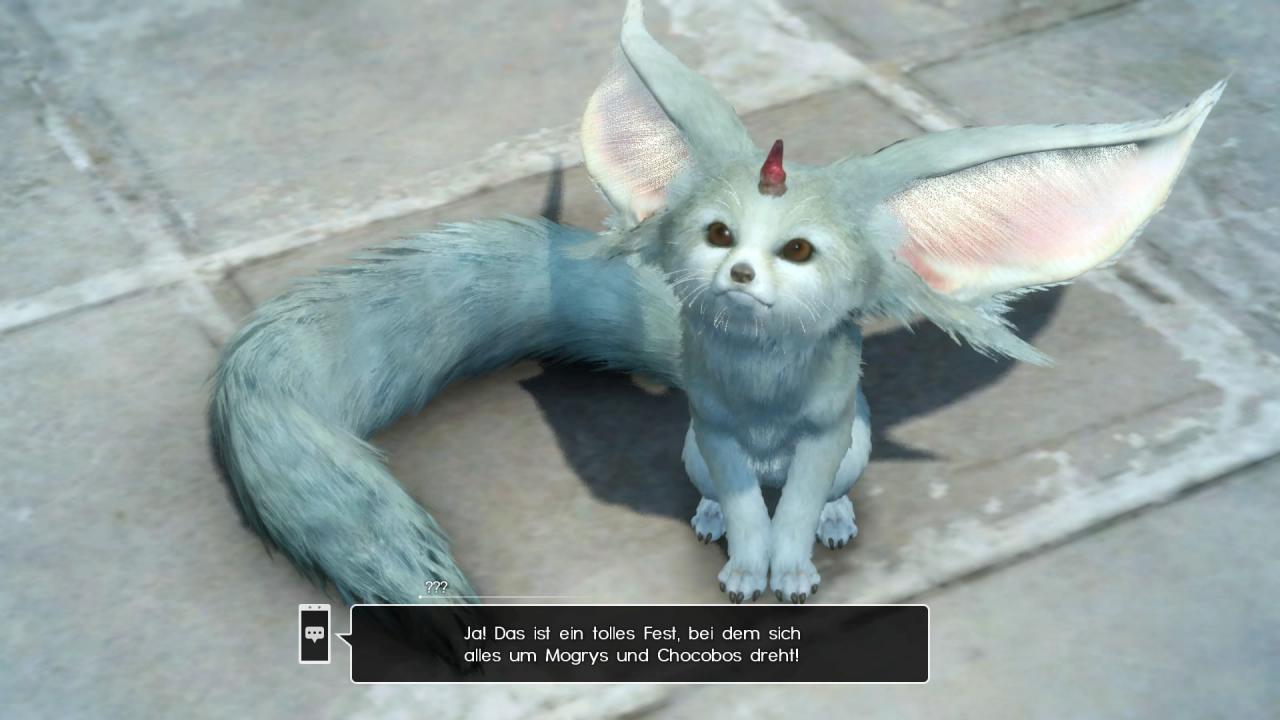 [25/01/2017] Carbuncle besucht mit Noctis den Kupobo-Karneval