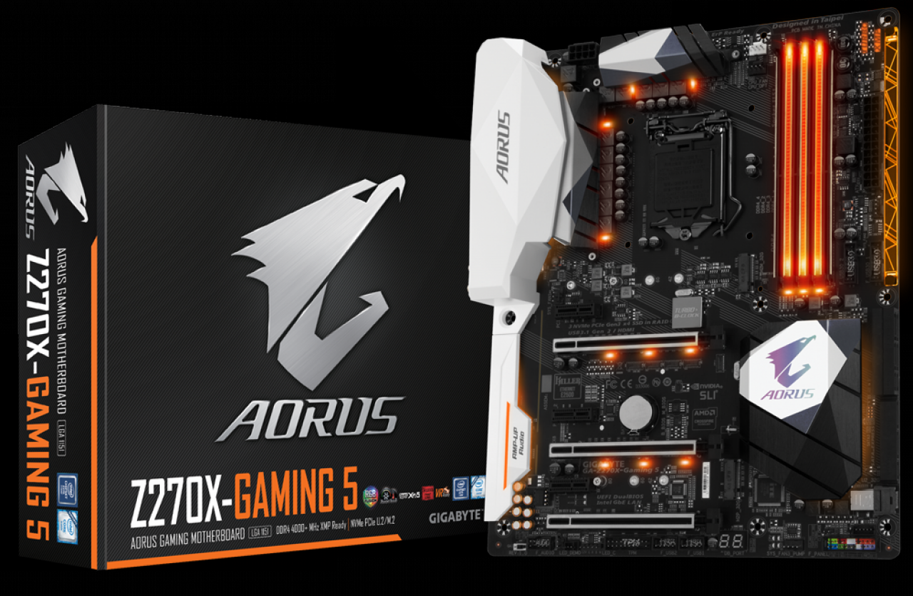 [08/01/2017] Gigabyte Aorus GA-Z270X-Gaming 5, ab 200 Euro