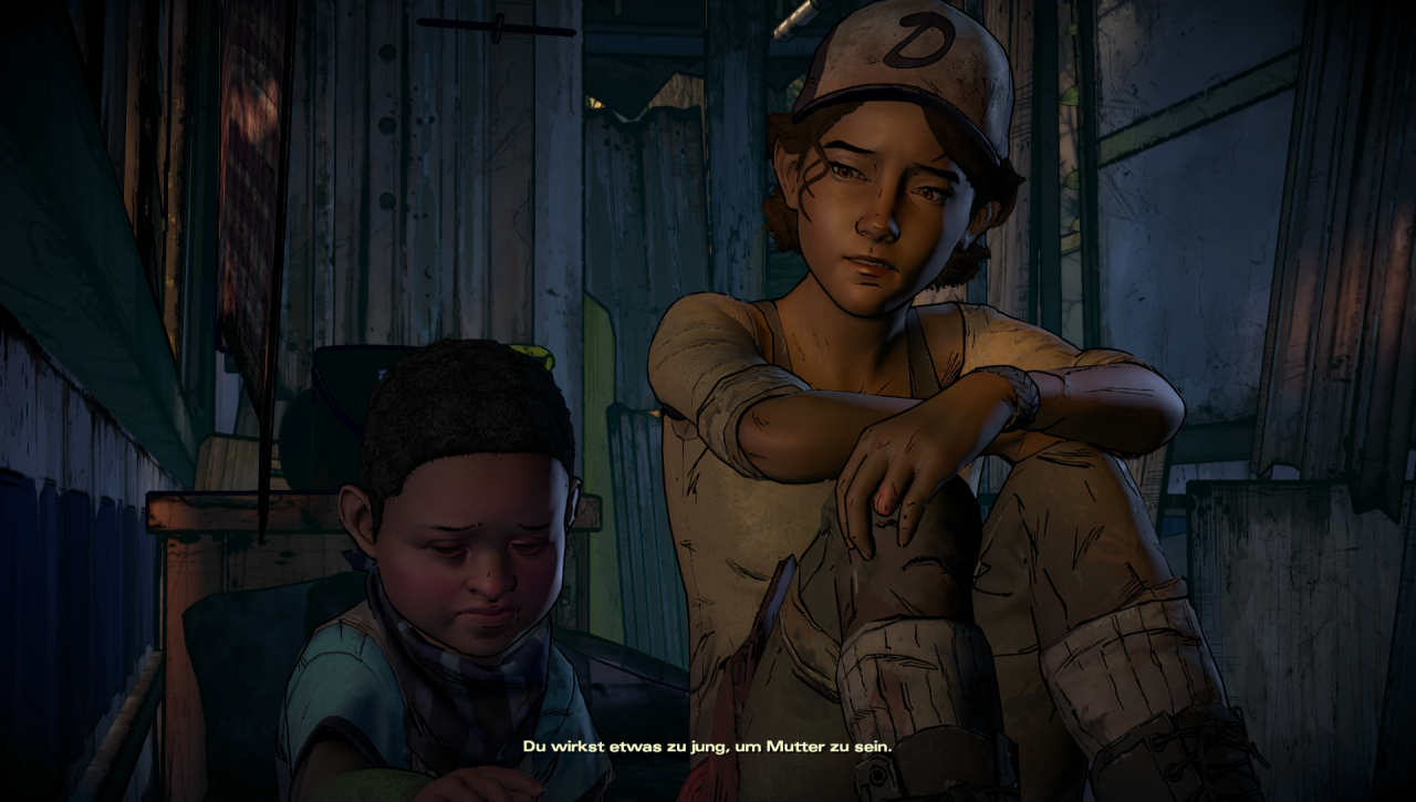 [12/01/2017] Javi ist in den ersten beiden Episoden der Hauptcharakter. Clementine steuert man bislang nur in Rückblicken, die zwischen Staffel 2 und 3 spielen.