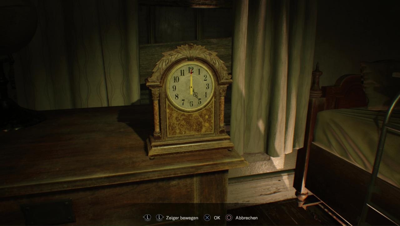 [07/02/2017] Mit der Nähnadel stellt ihr die Uhr auf 5.00 Uhr.